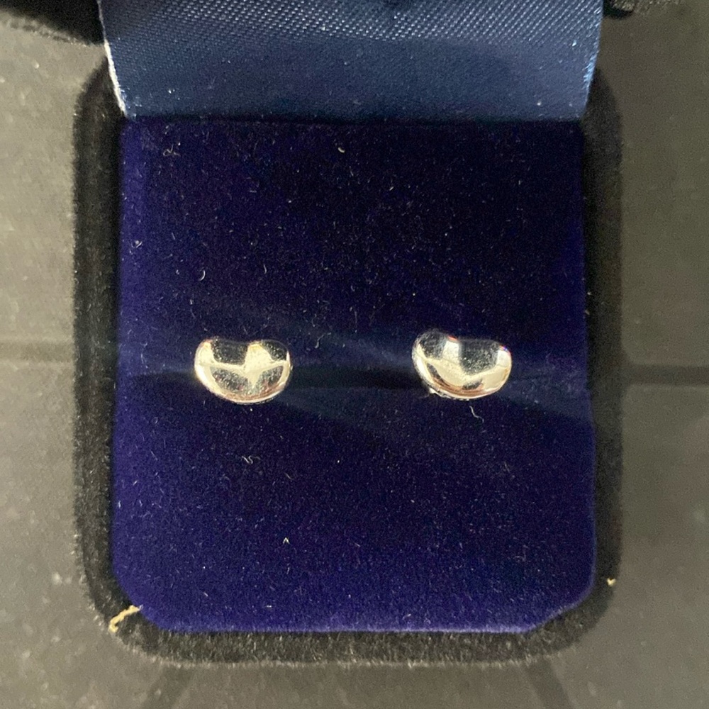 Tiffany & Co. Sterling Silver 925 Mini Pea Stud Earrings